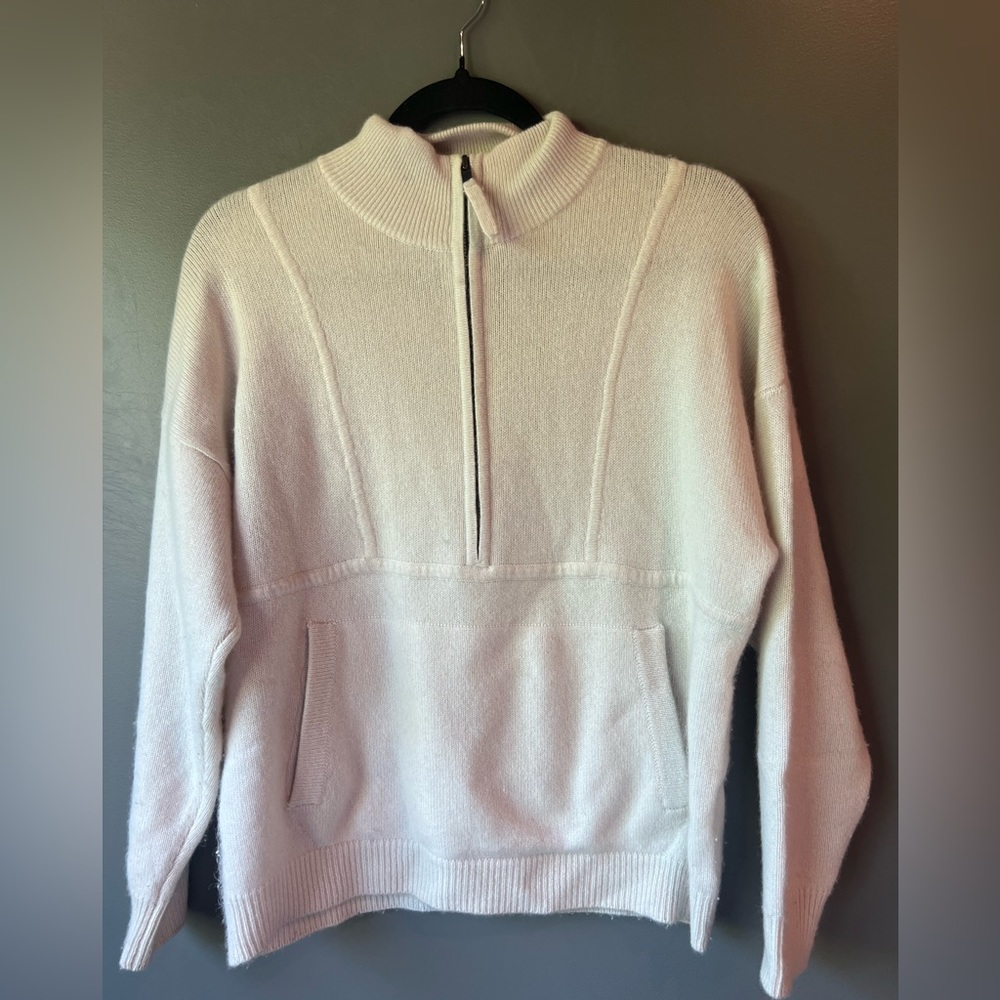 NAKED CASHMERE pullover, ivory, size small, amazing condition